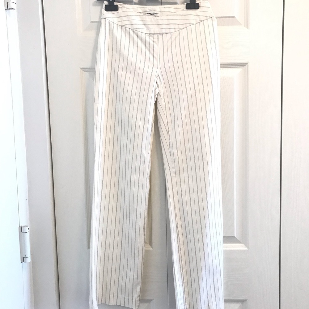 Banana Republic striped pants